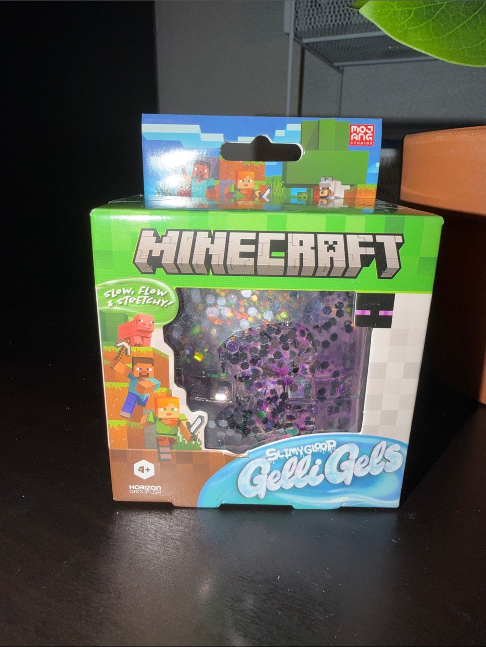 Minecraft SlimyGloop Gelli Gels Sensory Toy - Purple